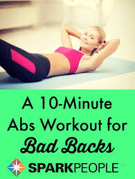 The Best Abs Exercises That Are Easy On Your Back Abs Workout Abs Workout Routines Workout