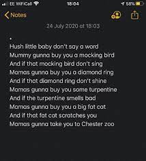 Make Sure You Know The Words To The Lullaby Before You Sing It I Found Myself Making Up The Words To This One About An Hour Ago And Had To Share Them