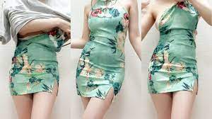 Nip slip Chinese Dress🐼 Try on Haul - YouTube