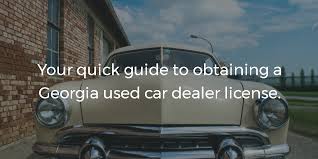 Can a car be sold in chapter 7 bankruptcy? How To Get A Dealership License In Georgia