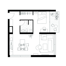 One Bedroom Adu In 2020 House Plans Best Tiny House Tiny House Plans Small Cottages