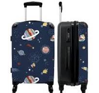 NoBoringSuitcases.com® Valigia grande - Spazio - Pianeti ...