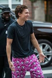 Cute Tom Holland In Pajamas Tom Holland Peter Parker Tom Holland Spiderman Tom Holland