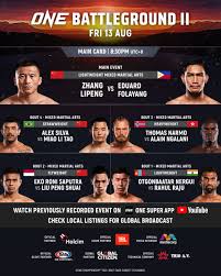 In this system, a competitor has to challenge the current champion to win the championship. One Championship Onechampionship Twitter