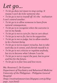 Letitgo Lettinggo Coping Skills Emotional Health Codependency
