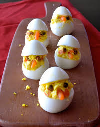 How to decorate hard boiled eggs. Hard Boiled Egg Chicks An Easy Homemade Snack Your Kids Will Love