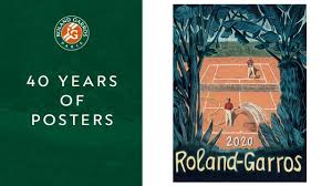 Cazaux invité dans le tableau final. 40 Years Of Posters At Roland Garros Looks From Contemporary Artists Roland Garros 2020 Youtube
