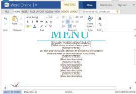 This free restaurant menu template for word features a straightforward design that's easy and enjoyable to read. Party Menu Template For Word Online