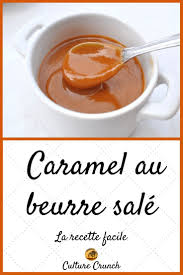 Caramel Au Beurre Sale La Recette Facile En 2020 Recette Facile Recette Recette Caramel