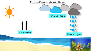 Air juga bisa padat, berbentuk gas dan cair. Proses Pembentukan Hujan Youtube