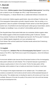Validierungsplan formblatt / wissen zu medizinischer software : Validierungsplan Eines Chromatographie Datensystems Pdf Free Download