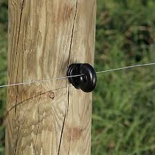 Conventional fence wire or soft electric fence wire. Ring Electric Fence Insulators Zareba
