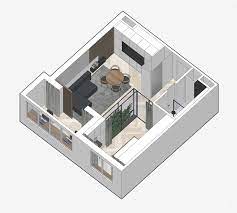 Axonometric Apartment Design Modern House Design Apartment Design Design