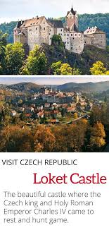 Czech Republic Loket Castle Reiseziele Reisen Ausflug
