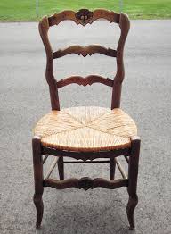Set Of Six French Carved Ladder Back Chairs With By Avintagefix Ladder Back Chairs Chair French Chairs