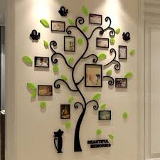 Rated 4.86 out of 5 based on 96 customer ratings. 3d Photo Family Tree Wall Decal Sticker With Photo Frames Mural Diy Home Decor Wall Stickers Living Room Family Tree Wall Decal Wall Stickers