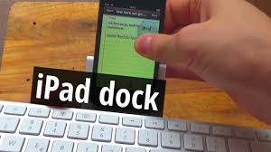Hey.umm sorry about your keyboard not working.what i cant sae is maybe u have a stickey key. Old Ipad Ipod Touch Iphone Keyboard Dock Youtube