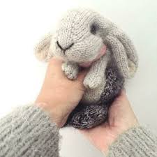 Holland Lop Rabbit Knitting Pattern By Dot Pebbles In 2021 Rabbit Knitting Pattern Knitted Bunnies Knitting Projects