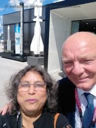 Selfie time with dear friend Daniel Petit of MBDA