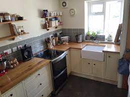Just as dark are the walls, units and painted brickwork. Customer Kitchen Wooden Worktop Gallery Page 2 Worktop Express