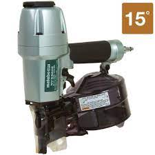 Metabo Hpt Was Hitachi Power Tools 15 Degree Pneumatic Siding Nailer Lowes Com In 2021 Nailer Hitachi Siding