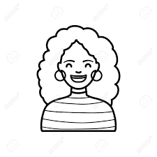 All kinds of people can have vitiligo, white as well as black. Diversity People Concept Cartoon Woman With Curly Hair Over Royalty Free Cliparts Vectors And Stock Illustration Image 151385200