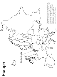 Greece is a large country in europe on the mediterranean sea. Coloring Map Of Europe Coloring Home