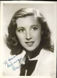 Brenda Forbes vintage signed photo.