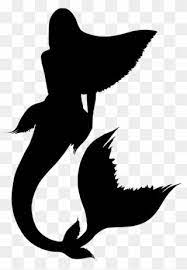 Marmaid Silhouette Mermaid Silhouette Transparent Background Clipart Shadow Images Background Clipart Mermaid Silhouette