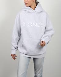 You know, a chewy, soft, super yummy, butterscotchy bar cookie. The Blonde Classic Hoodie Pebble Grey By Brunette The Label Brunette The Label