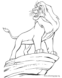 Simba is the charmer who has his own way of making kids fall in love with him. The Lion King Simba Become King Coloring Page Lion King Drawings Horse Coloring Pages Coloring Pages