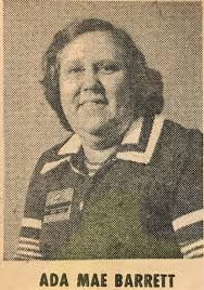 Ada Mae Thompson Barrett (1928-2001)
