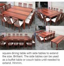 Love The Concept Square Dining Tables Dining Room Table Dining Table