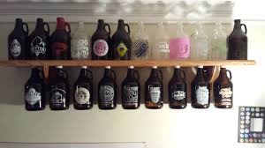 Get this just in time for fathers day, birthdays, housewarmings, or just because! Growler Shelf Growler Decor Growlers Display Beer Growler Decor