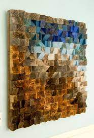 Image Result For Hand Painted Geometric Wall Art Large Wood Wall Art Reclaimed Wood Wall Art Geometric Wall Art