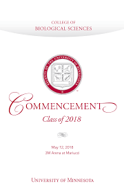 Https Cbs Umn Edu Sites Cbs Umn Edu Files Public Downloads 2018commencementprogram Pdf