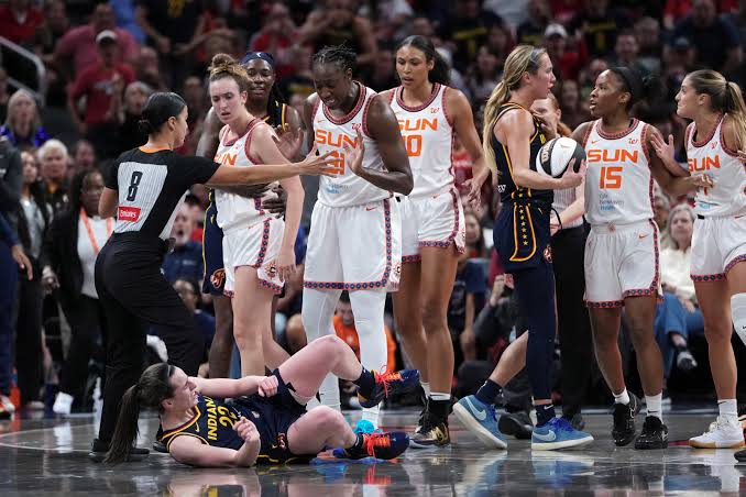 Marina Mabrey's foul on Caitlin Clark upgraded to Flagrant-2