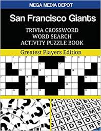 Check spelling or type a new query. Amazon Com San Francisco Giants Trivia Crossword Word Search Activity Puzzle Book Greatest Players Edition 9781543298376 Depot Mega Media Books
