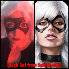 In "The Black Cat," the third episode of Spider-Man: The Animated Series'  fourth season, Kingpin's experiment with a super-soldier serum transforms  Felicia Hardy into the Black Cat. Initially working for Kingpin, Felicia