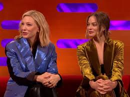 Cate Blanchett criticised for 'condescending' response to Margot Robbie  comment on Graham Norton