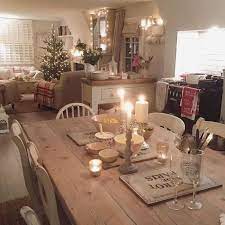 Entre la salle à manger et la cuisine, on prévoit un chemin facile pour les nombreuses. 1001 Idees En Images Pour La Deco Salon Salle A Manger Salle A Manger Contemporaine Salons De Noel Deco Salle A Manger