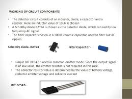 Depending on the level of technology built into the detector you can get different types of detection. Design Working Of A Mobile Phone Detector