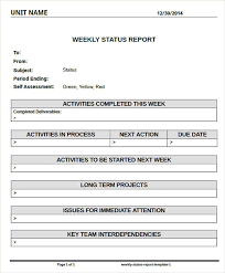 Creative Template Status Report Templates Free Word Pdf Excel Documents 2ec03c77 Resumesample Resume Free Word Document Report Template Project Status Report