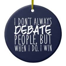 Funny Debate Team Winner Ceramic Ornament Zazzle Com In 2020 Debate Team Debate Quotes Speech And Debate