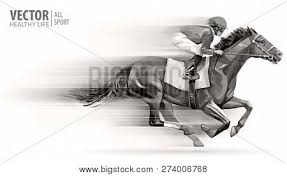 Receive instructions from trainers and owners before races. Jockey On Racing Vector Photo Free Trial Bigstock