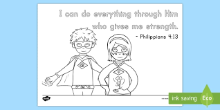 This peter bunny coloring pages for kids learning games designed look like real paper coloring book with perfect coloring function. Philippians 4 13 Coloring Page Teacher Made