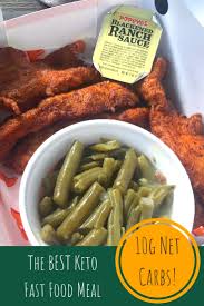 Most of those calories come from fat (44%). Eating Keto At Popeye S Blackened Chicken Tenders The Katherine Chronicles