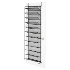 Black under cabinet paper towel holder. Mainstays 36 Pair Over The Door Shoe Rack Gunmetal Mesh Walmart Com Walmart Com