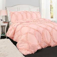 Light Pink Abba 3 Pc Full Queen Comforter Set Kirklands