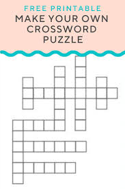 They feature fun puzzles of all types that'll keep you entertained. Crossword Puzzle Generator Create And Print Fully Customizable Puzzles With This Free Generator Enter Whatever Crossword Puzzle Maker Puzzle Maker Crossword